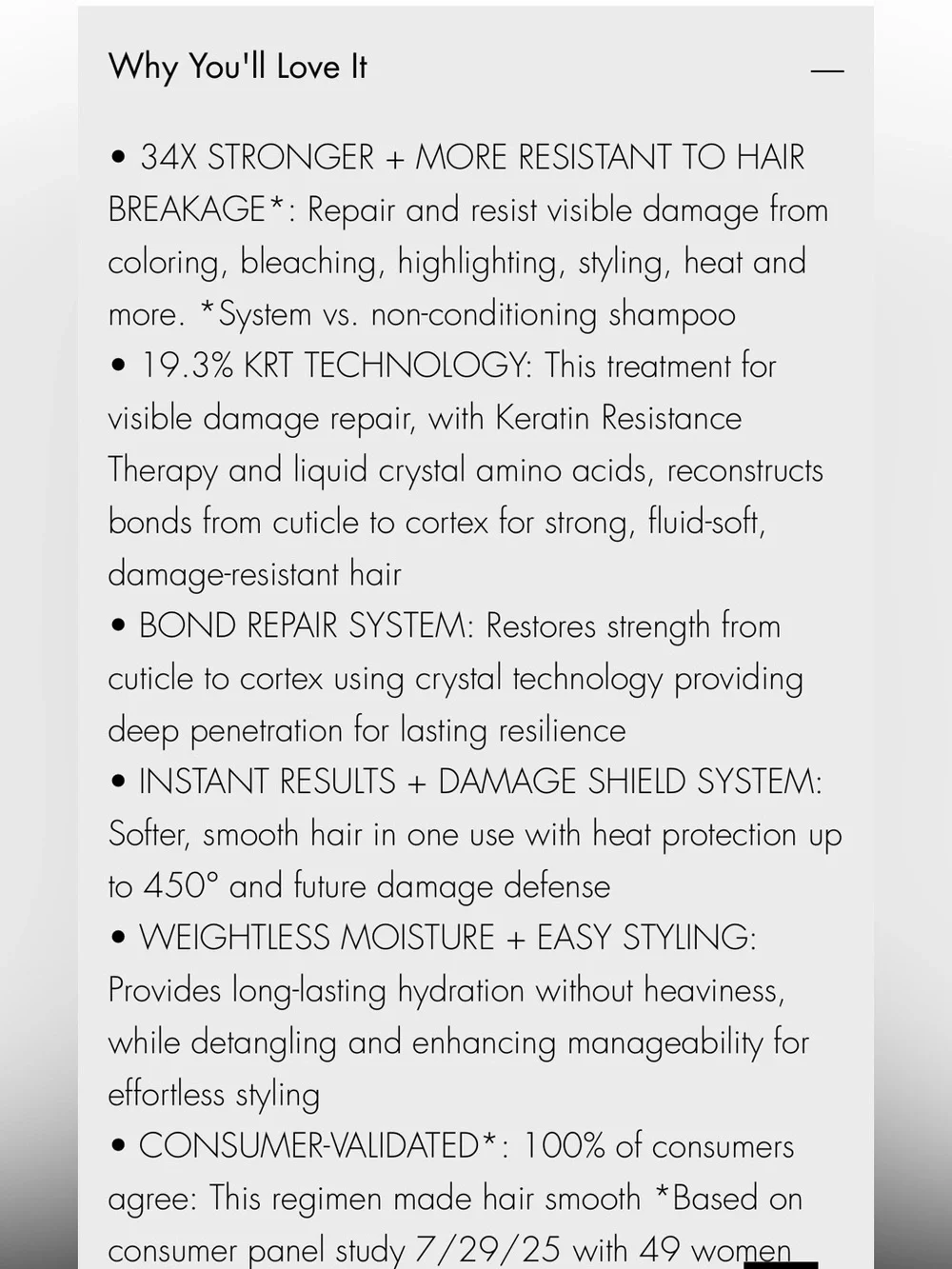 Nexxus Keraphix Liquid Crystallizer - Hair Repair Treatment